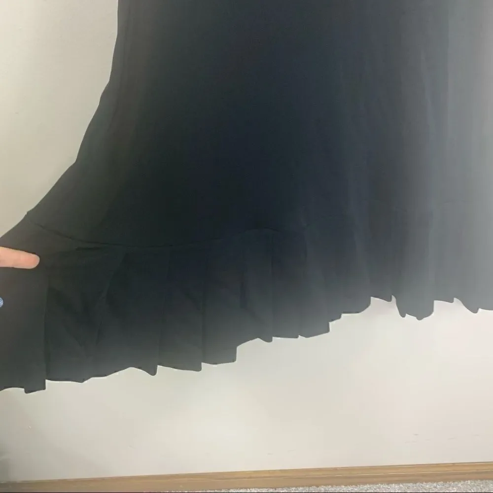 Lauren Ralph Lauren black dress cute pleats